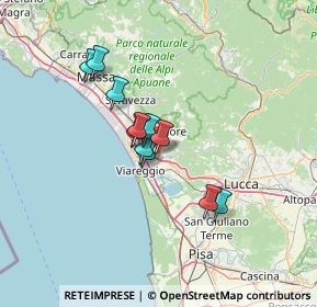 Mappa Via Conca Vecchia, 55054 Massarosa LU, Italia (10.04909)