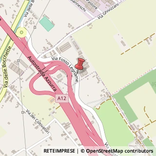 Mappa Via di Fosso Legname, 43, 55040 Carrara, Massa-Carrara (Toscana)