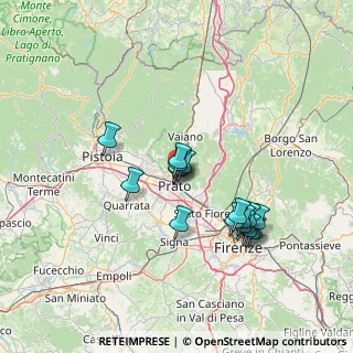 Mappa Via Bisenzio a San Martino, 59100 Prato PO, Italia (12.38588)