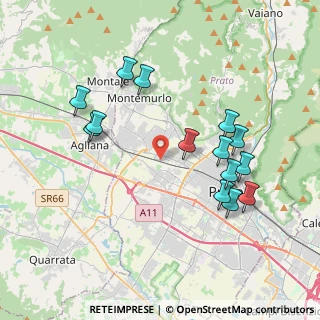 Mappa Via Croce Rossa, 59100 Prato PO, Italia (4.04571)
