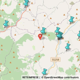 Mappa Via Pian del Bosco, 47863 Novafeltria RN, Italia (5.97833)