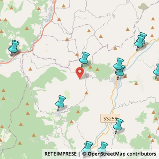 Mappa Via Pian del Bosco, 47863 Novafeltria RN, Italia (6.65462)