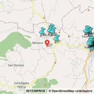 Mappa Via Pian del Bosco, 47863 Novafeltria RN, Italia (3.2485)