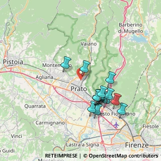 Mappa Unnamed Road, 59100 Prato PO, Italia (6.98929)