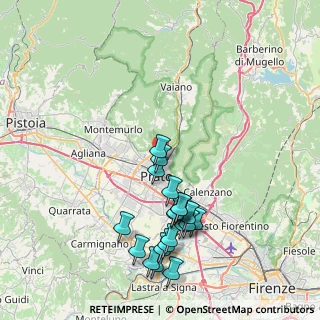 Mappa Unnamed Road, 59100 Prato PO, Italia (8.642)