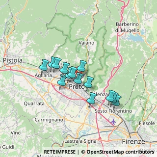 Mappa Unnamed Road, 59100 Prato PO, Italia (5.48857)