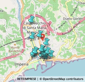 Mappa Via Catocce, 18100 Imperia IM, Italia (0.75944)