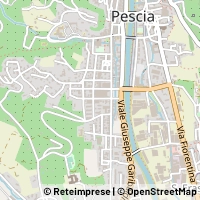 Karte Pescia