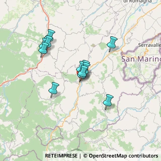 Mappa Via Cavour, 47863 Novafeltria RN, Italia (5.72333)