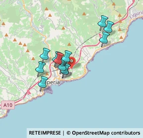 Mappa Strada Ai Gorleri, 18100 Imperia IM, Italia (2.92083)