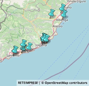 Mappa Strada Ai Gorleri, 18100 Imperia IM, Italia (12.46933)