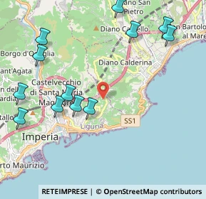 Mappa Strada Ai Gorleri, 18100 Imperia IM, Italia (2.70462)