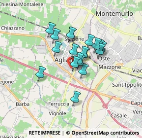 Mappa Via delle Lame, 51031 Agliana PT, Italia (1.261)