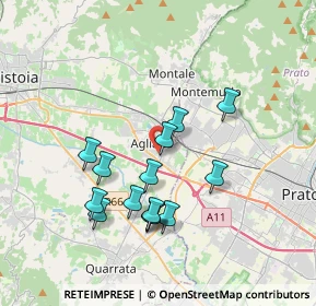 Mappa Via delle Lame, 51031 Agliana PT, Italia (3.40214)