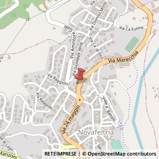 Mappa Via Marecchia, 19, 47863 Novafeltria, Rimini (Emilia Romagna)