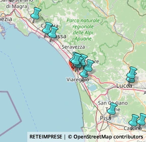 Mappa Via Giuseppe Verdi, 55041 Camaiore LU, Italia (18.092)