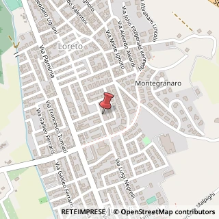 Mappa Via Luigi Negrelli, 3, 61122 Pesaro, Pesaro e Urbino (Marche)