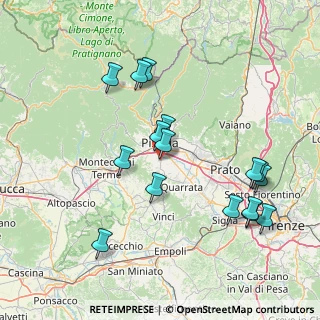Mappa Via Vergine dei Mei, 51100 Pistoia PT, Italia (16.50875)