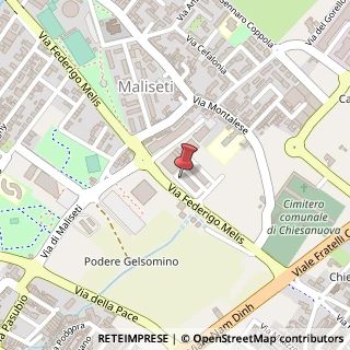 Mappa Via Dino Saccenti, 1, 59100 Prato, Prato (Toscana)