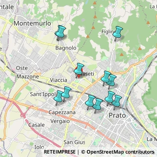 Mappa Via Anna Kuliscioff, 59100 Prato PO, Italia (1.97333)