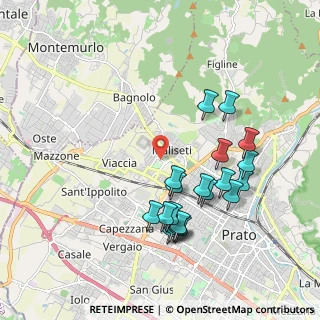 Mappa Via Anna Kuliscioff, 59100 Prato PO, Italia (1.994)