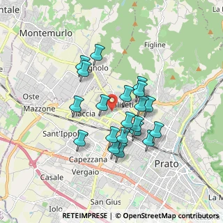 Mappa Via Anna Kuliscioff, 59100 Prato PO, Italia (1.483)