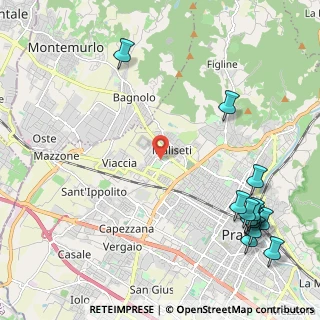 Mappa Via Anna Kuliscioff, 59100 Prato PO, Italia (3.09769)