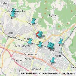Mappa Via Anna Kuliscioff, 59100 Prato PO, Italia (2.02583)