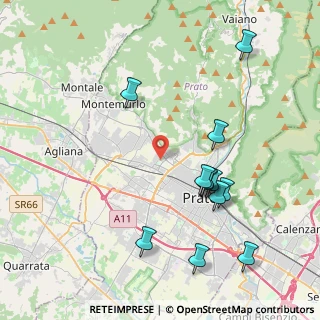 Mappa Via Anna Kuliscioff, 59100 Prato PO, Italia (4.49917)