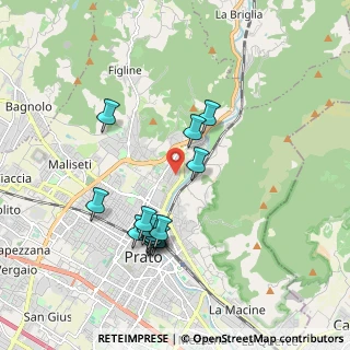 Mappa Via Gasparo Gozzi, 59100 Prato PO, Italia (1.81857)