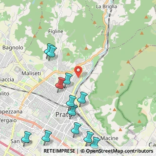 Mappa Via Gasparo Gozzi, 59100 Prato PO, Italia (2.76667)