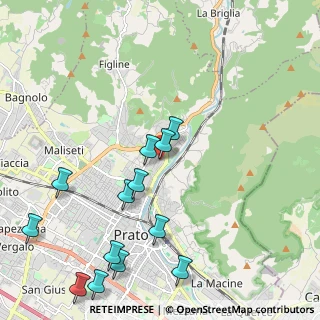 Mappa Via Gasparo Gozzi, 59100 Prato PO, Italia (2.55154)