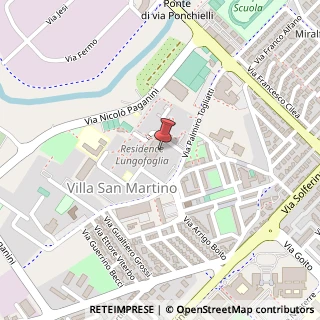 Mappa Via Arturo Toscanini, 13, 61122 Pesaro, Pesaro e Urbino (Marche)