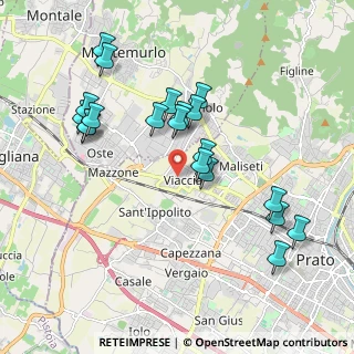 Mappa Via Calatafimi, 59100 Prato PO, Italia (2.0185)