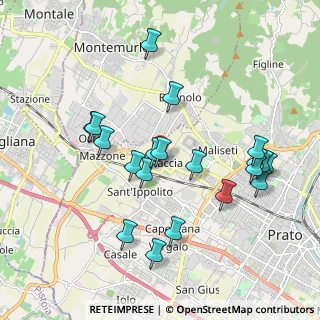 Mappa Via Calatafimi, 59100 Prato PO, Italia (2)