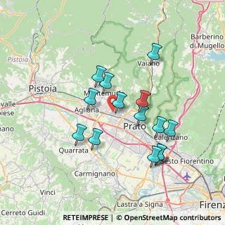Mappa Via Calatafimi, 59100 Prato PO, Italia (6.79857)
