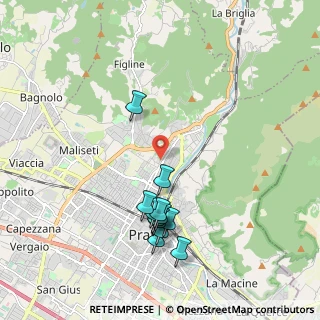 Mappa Via Fiorenzo Mugnaini, 59100 Prato PO, Italia (2.02417)