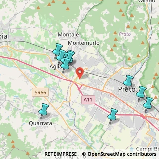 Mappa Via Sant' Ippolito, 59100 Prato PO, Italia (4.29273)