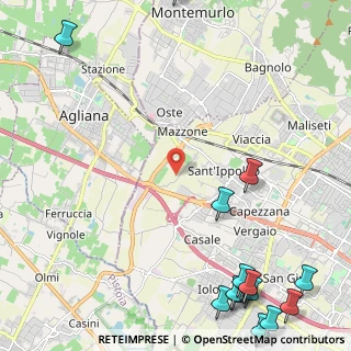 Mappa Via Sant' Ippolito, 59100 Prato PO, Italia (3.73667)