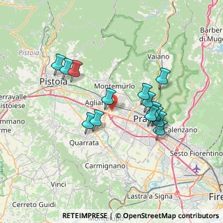 Mappa Via Sant' Ippolito, 59100 Prato PO, Italia (6.61286)