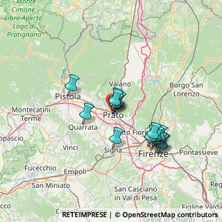 Mappa Via Vilmar Parrini, 59100 Prato PO, Italia (11.78688)