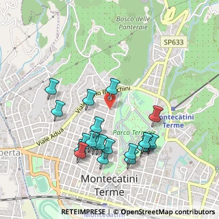 Mappa Via Bruno Buozzi, 51016 Montecatini Terme PT, Italia (0.5095)