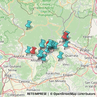 Mappa Via Bruno Buozzi, 51016 Montecatini Terme PT, Italia (9.01842)