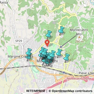 Mappa Via Bruno Buozzi, 51016 Montecatini Terme PT, Italia (0.751)