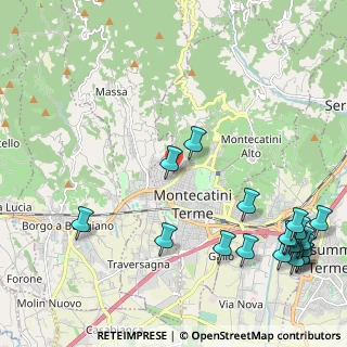 Mappa Via Amilcare Ponchielli, 51016 Montecatini Terme PT, Italia (3.1245)