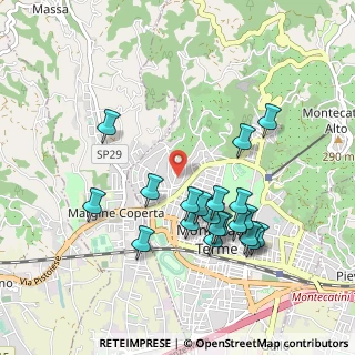Mappa Via Amilcare Ponchielli, 51016 Montecatini Terme PT, Italia (0.967)