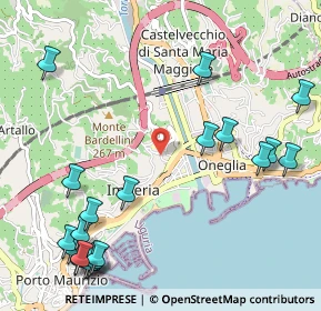 Mappa Via Privata Gazzano Dottore, 18100 Imperia IM, Italia (1.4545)