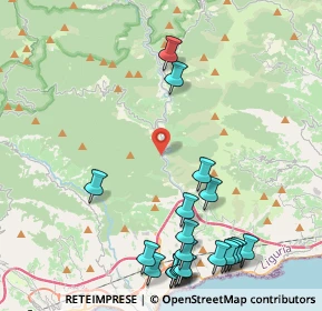 Mappa SP 548, 18018 Taggia IM, Italia (5.564)