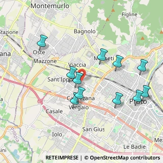 Mappa Via Ugo Foscolo, 59100 Prato PO, Italia (2.00909)