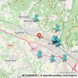 Mappa Via Ugo Foscolo, 59100 Prato PO, Italia (4.38)